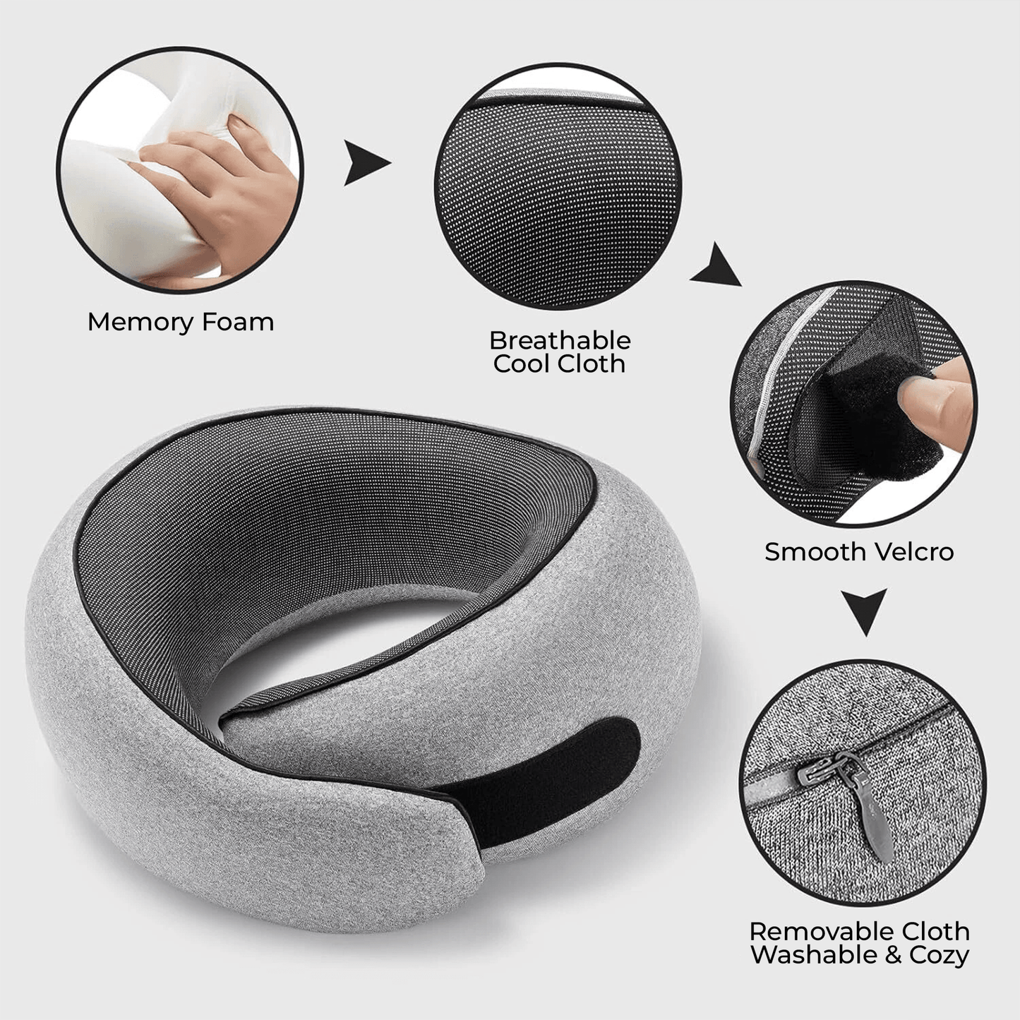CushPal Travel Pillow