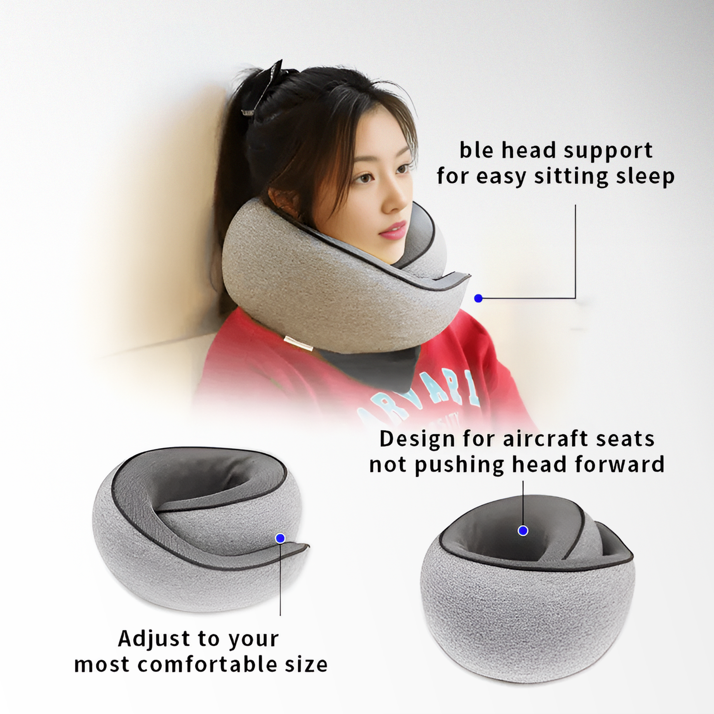 CushPal Travel Pillow